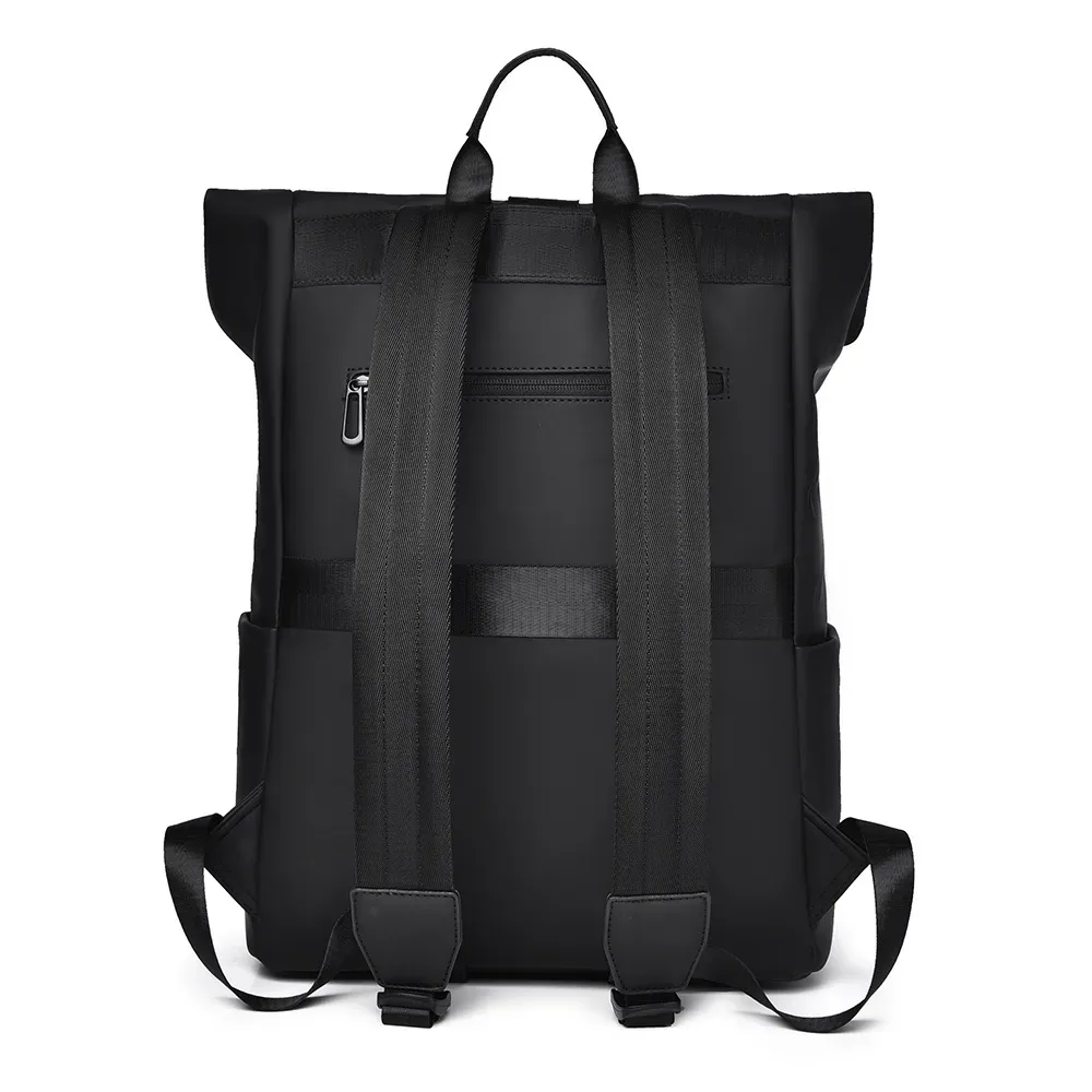 nouveau sac à dos pour homme avec fermeture magnétique, sac à dos décontracté pour les voyages en plein air, sac à dos multifonctionnel de grande capacité pour ordinateur