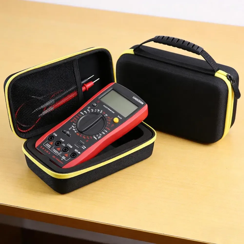 étui de transport rigide, sac de rangement pour multimètre, sac de protection antichoc pour outils, boîte de rangement pour batterie de démarrage, accessoires électroniques