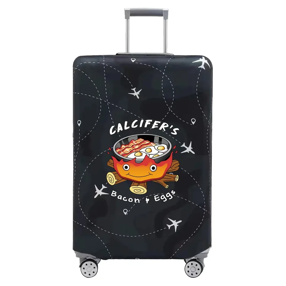 couvertures de bagages de voyage, housse de protection, housses de valise anti-poussière commandées, série d'impression de dessin animé, accessoires de voyage for18-32inch