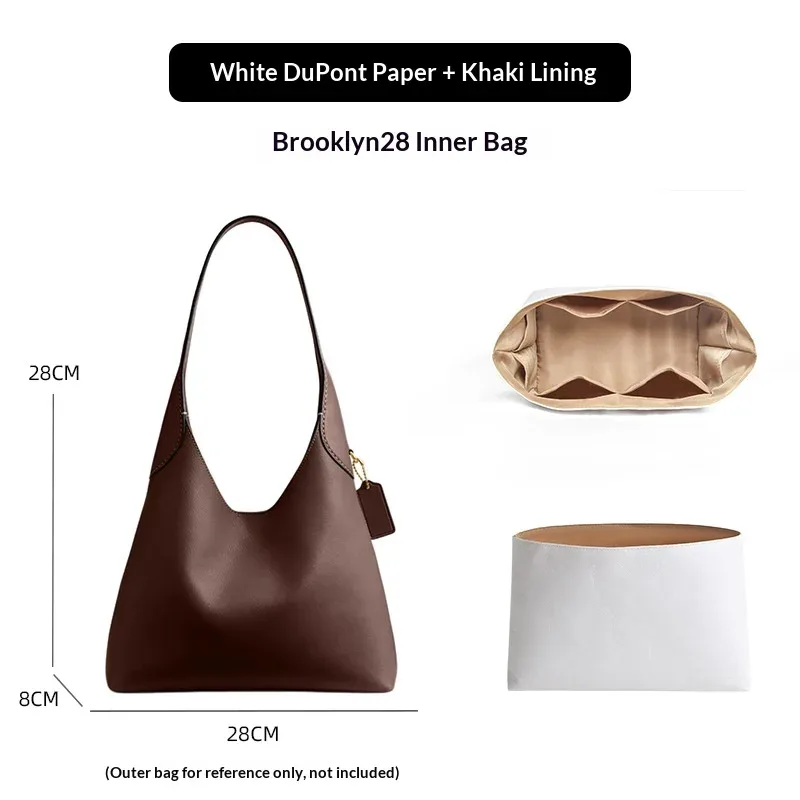 insert organisateur de sac pour brooklyn 28 39, ultraléger, étanche, durable, support de rangement, modification intérieure, accessoires de sac