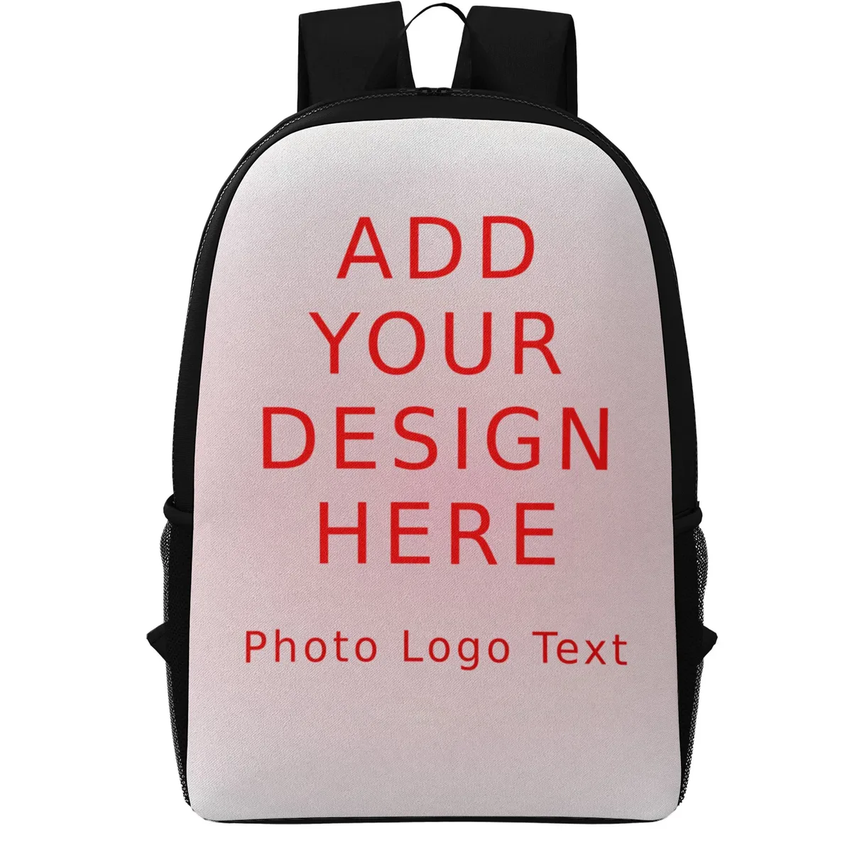 Sac à dos personnalisé avec texte, logo, photo, design sur mesure, sac à dos décontracté pour hommes et femmes, travail, école, voyage