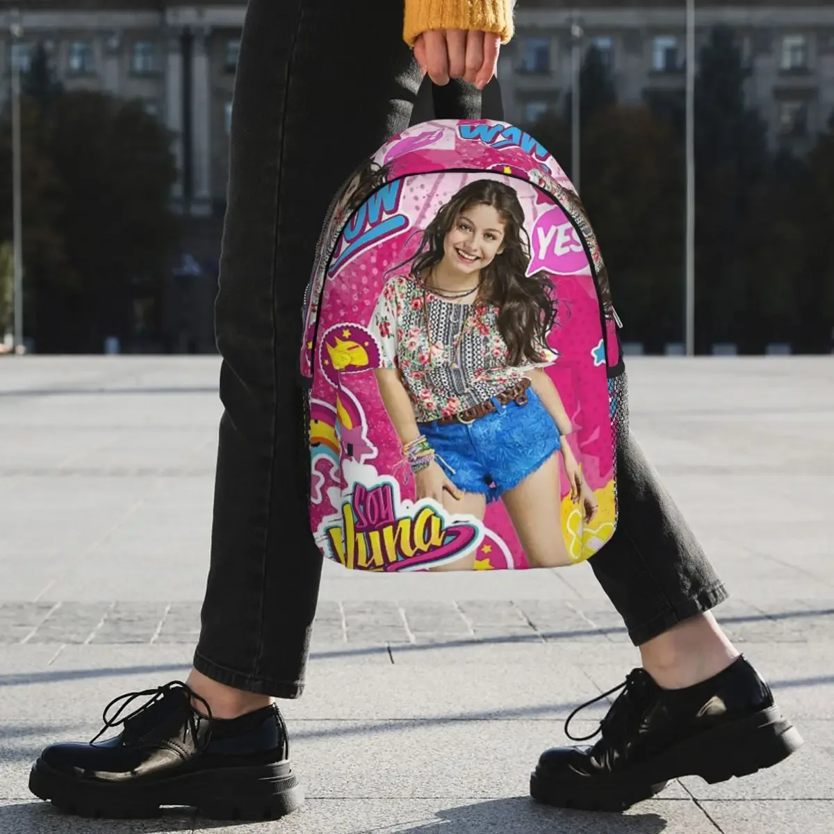 soy luna karaol musique enfants sac à dos offre spéciale sac à dos grande capacité garçon filles bookbag sacs à bandoulière pour hommes femmes sac d'école