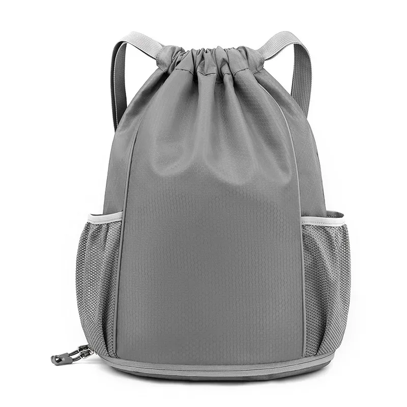 sac à dos de perles de logo personnalisé, sac wstring de proximité, sports de plein air, basket-ball, marathon, impression, cadeau