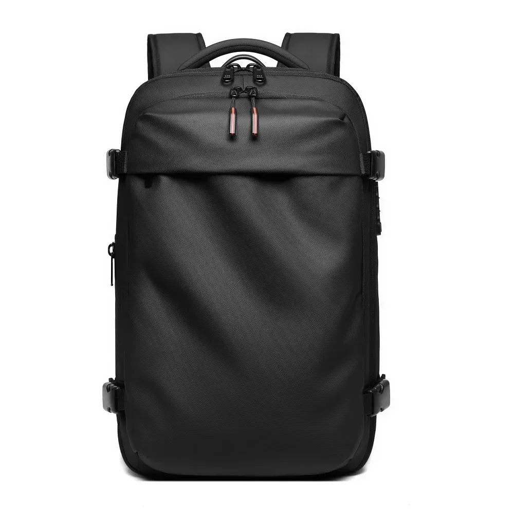 sac à dos de voyage pour hommes, sac à dos pour ordinateur portable avec compression sous vide, 17 pouces, grande capacité, sac à dos scolaire, sac à dos de randonnée, sac à dos d'affaires