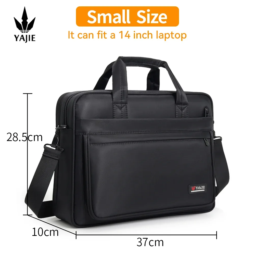 grand sac fourre-tout en toile pour ordinateur portable pour homme, étuis à bombes, sac d'ordinateur, travail, entreprise initiée, bureau, 15.6 ", 17", 14"