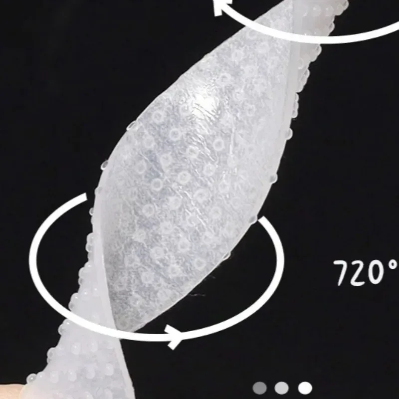 autocollant antidérapant en silicone transparent pour sac à dos, patch adhésif non ald, sangle de sac de question, pâte anti-chute, initié