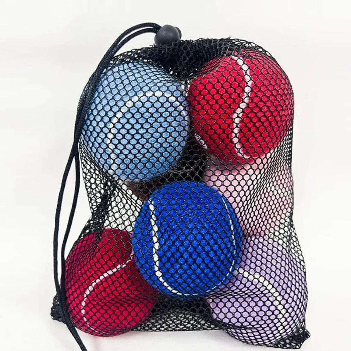 10 sacs de rangement en maille à cordon de serrage 30x40cm, pochettes organisatrices en nylon noir avec verrou de sécurité, polyvalents pour la maison, zsy