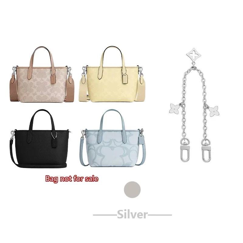 bandoulière pour sac coach city15 mini tote, sangle de sac avec chaîne décorative, accessoires de remplacement pour sac bandoulière