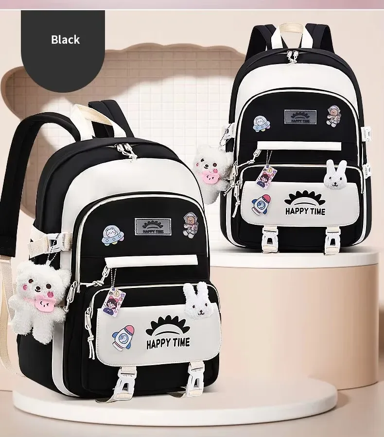 sac à dos d'école primaire pour enfants kawaii fille sac d'école fournitures sacs à dos imperméables pour enfants mochila mujer