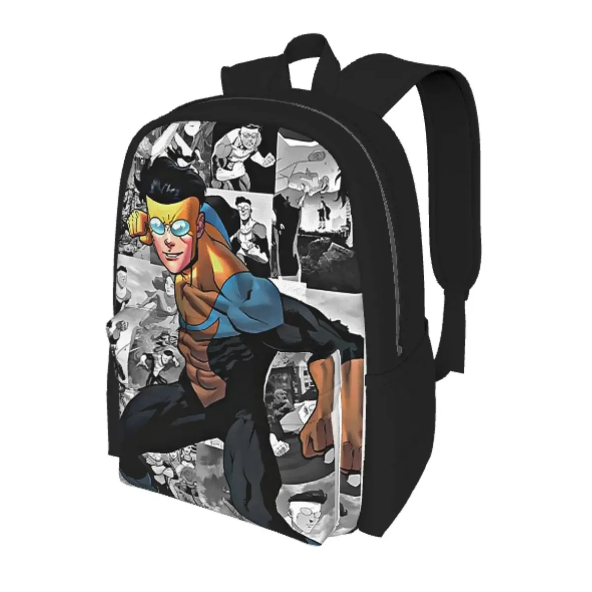 Sac à dos d'école pour garçons et filles, sac à dos de randonnée, sac à bandoulière pour garçons et filles, série télévisée Invincible