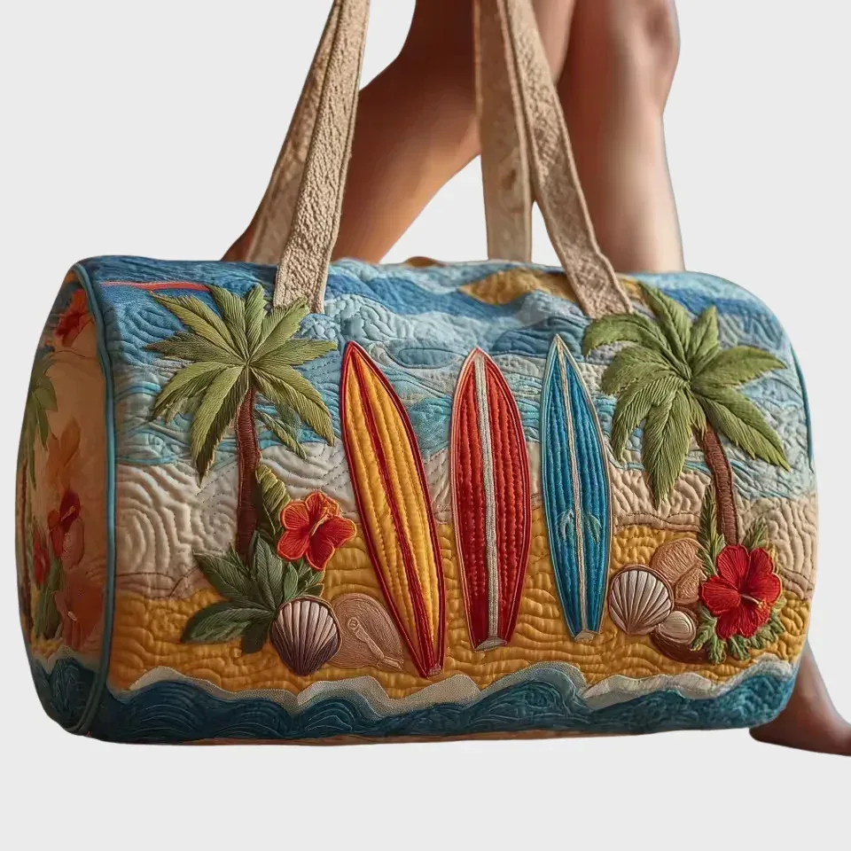 sac de voyage matelassé grande capacité, artisanat de matelassage 3d, sac de voyage, sacs fourre-tout, sac à main pour courtes distances