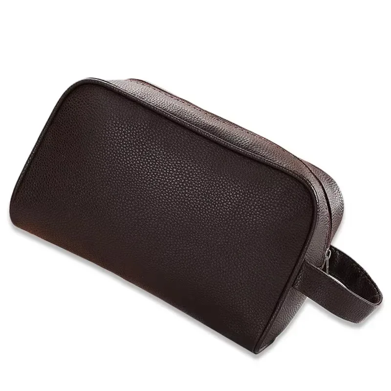 sac de rangement de maquillage de voyage multifonction de grande capacité avec nom personnalisé gratuit pour hommes et femmes, sac de lavage durable