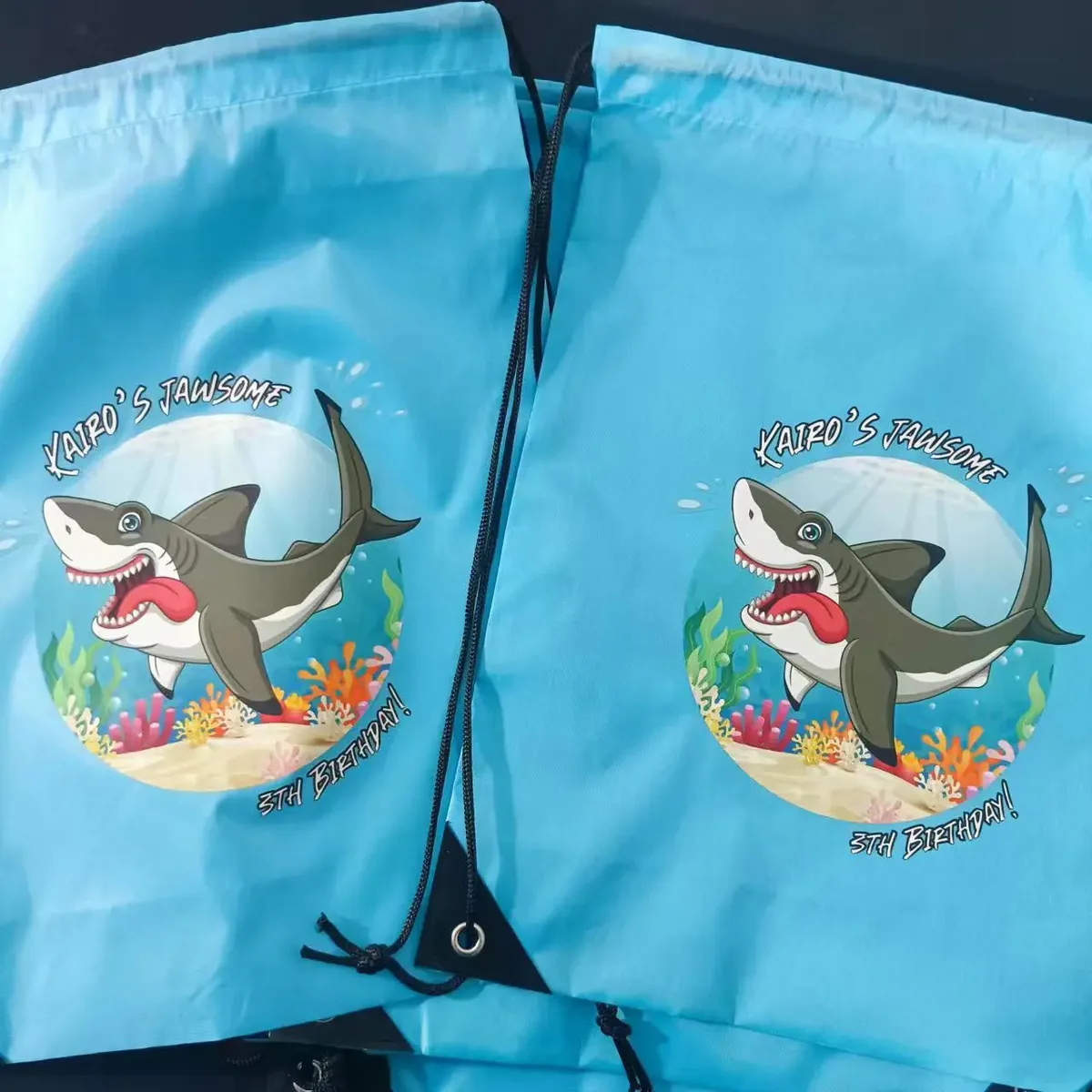 sac à dos personnalisé avec proximité wstring, sac de voyage en plein air, de dehors, d'entraînement, de chaussures de bug astique, impression de logo, cadeau personnalisé, 10 pièces/lot