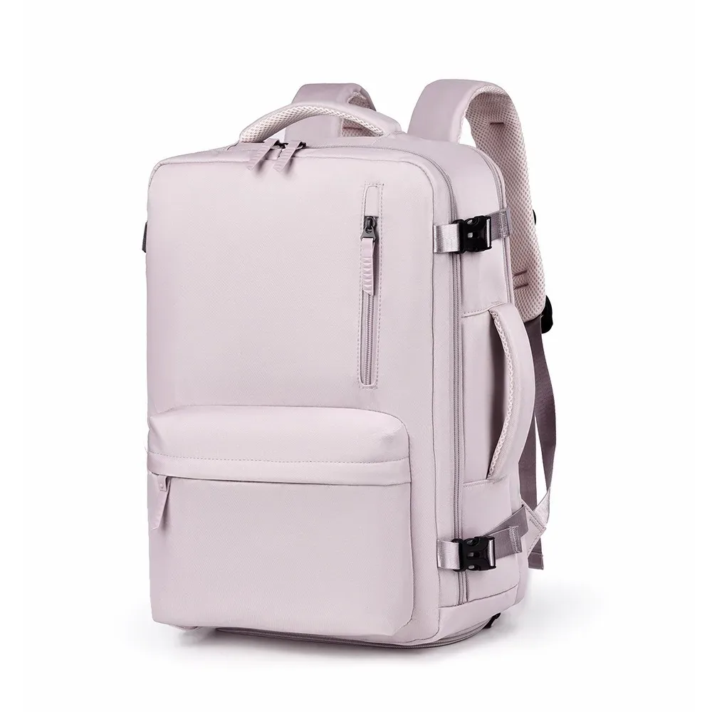sac à dos de voyage à séparation sec et humide, imperméable, antivol, grande capacité, sac de cabine, plusieurs poches