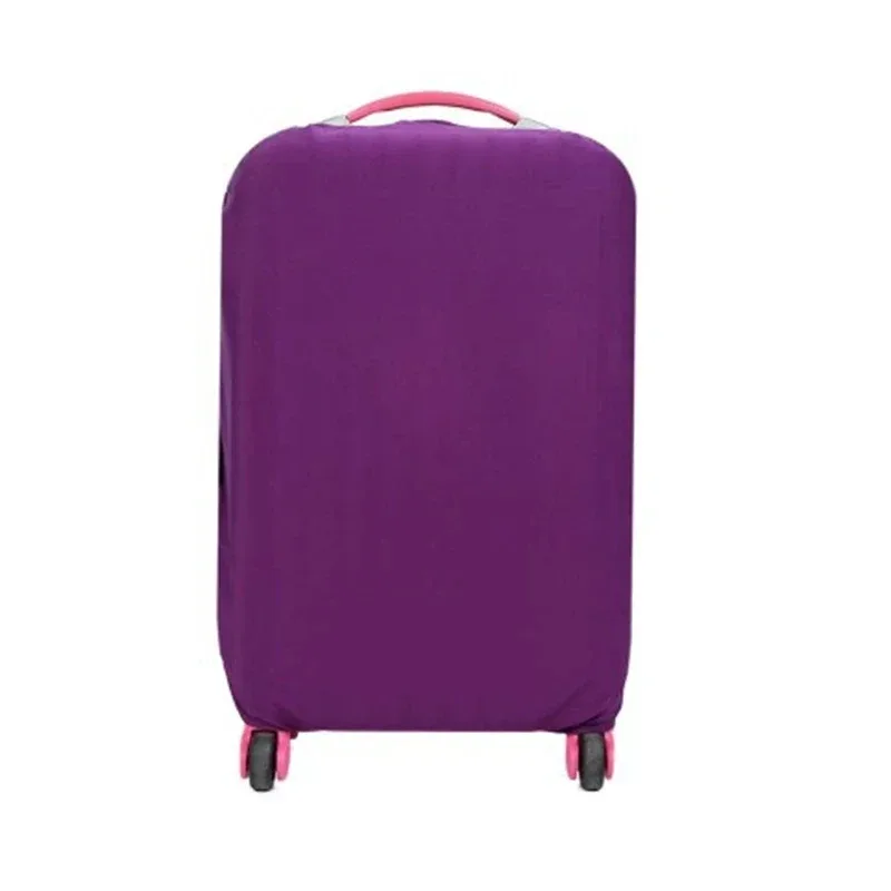 housse de protection pour bagages en tissu extensible, étui anti-poussière pour bagages, adapté à la valise de 18 à 32 pouces, organisateur de voyage