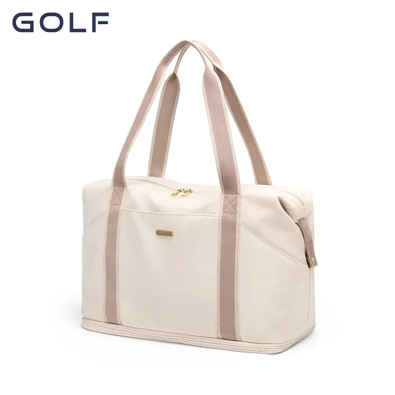 golf sac de voyage extensible pour femme, sac à main de sport décontracté à plusieurs compartiments, sac de sport léger en tissu oxford