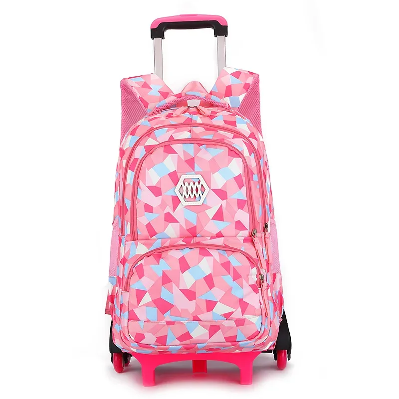 sacs à roulettes pour filles enfants bagages de voyage sacs d'école roulants sac à roulettes sac à dos sur roues filles chariot sacs à dos scolaires sac