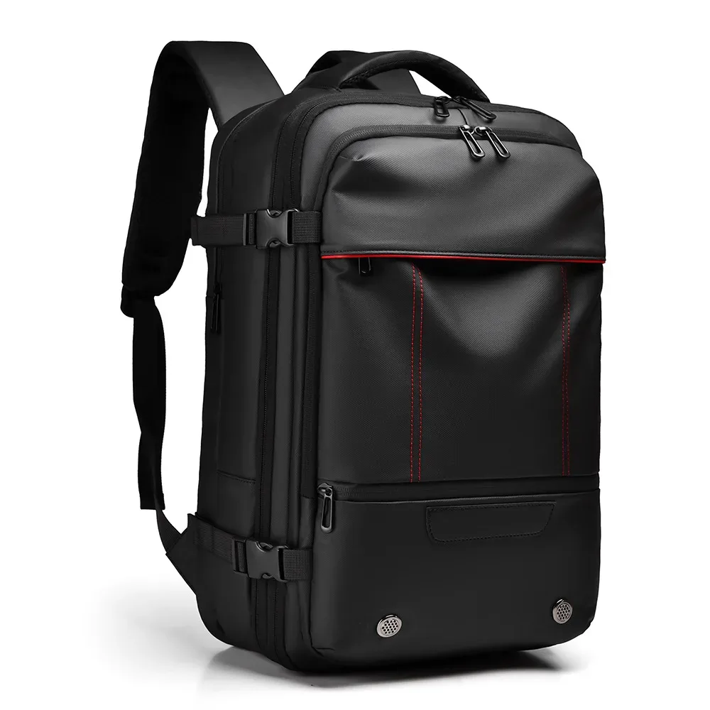 sac d'ordinateur de grande capacité avec logo sr personnalisé pour homme, extensible, motif personnalisé, voyage d'affaires