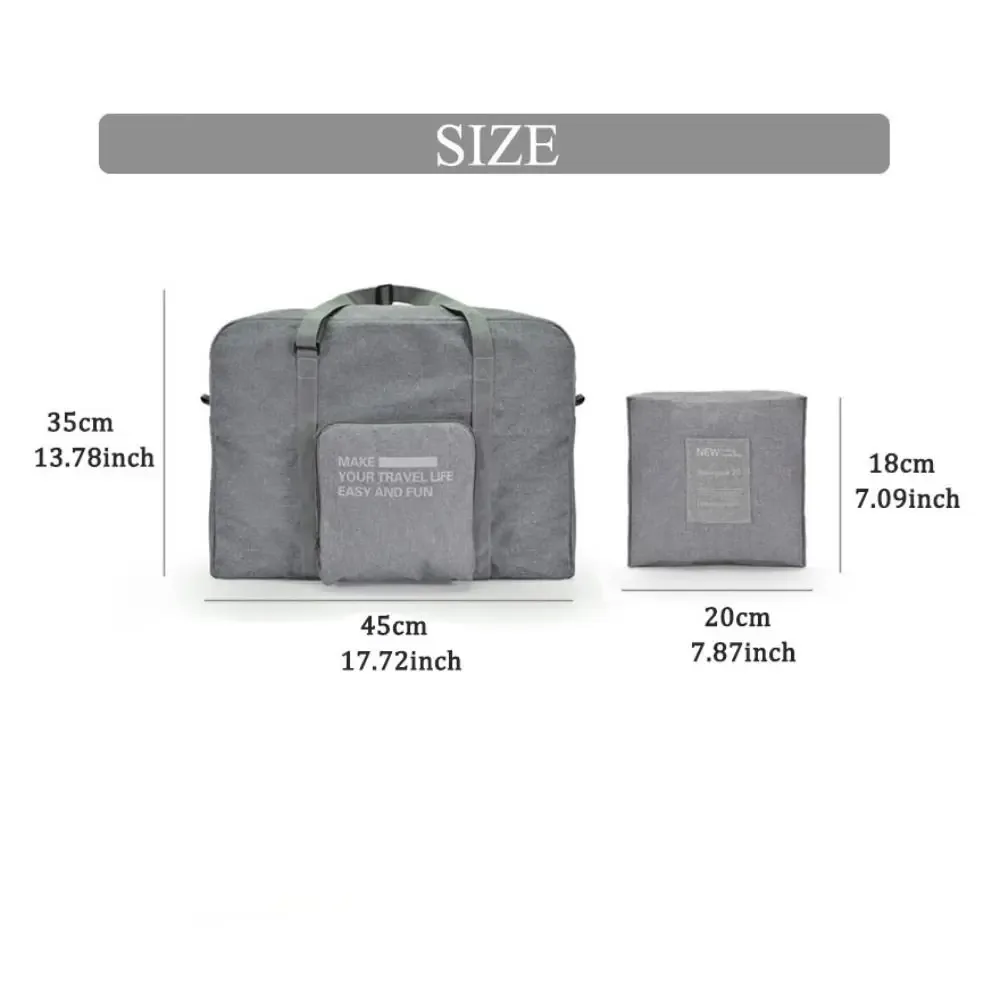sac de rangement pliable pour vêtements, grande capacité, en tissu oxford, sac de voyage, sac de sport imperméable, sac à main de voyage, sac à bagages