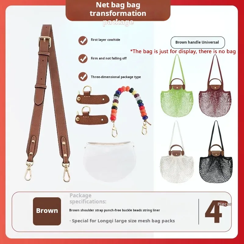 sac en filet organisateur insérer pour longchamp mini doublure sac de rangement ultra-léger sac à bandoulière sangle de rangement sac étanche accessoires
