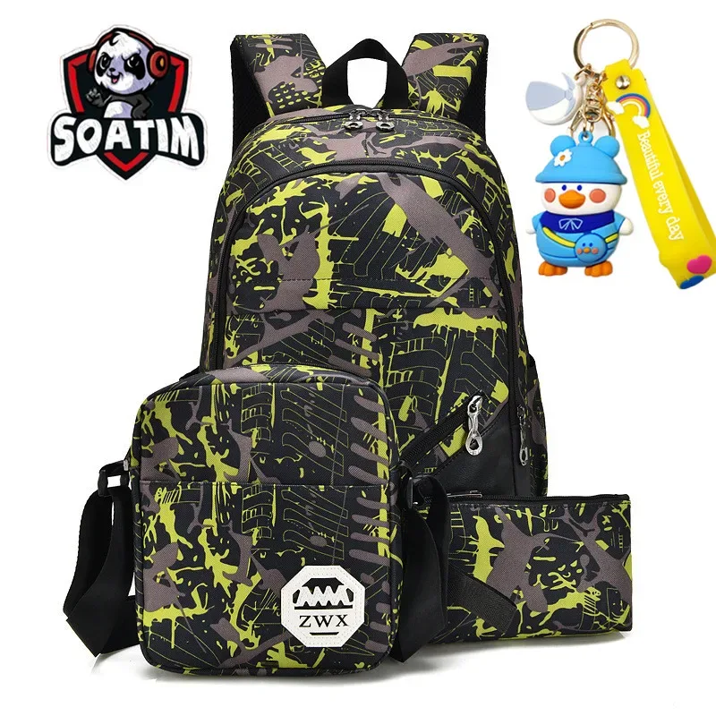 sac à dos de voyage étanche sr pour enfant garçon et fille, cartable d'école pour adolescent