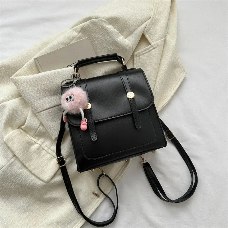 simple pu sac à dos femmes étudiant pu mini sac à dos style sac nouvelle mode décontracté épaule sac à main petit sac à dos