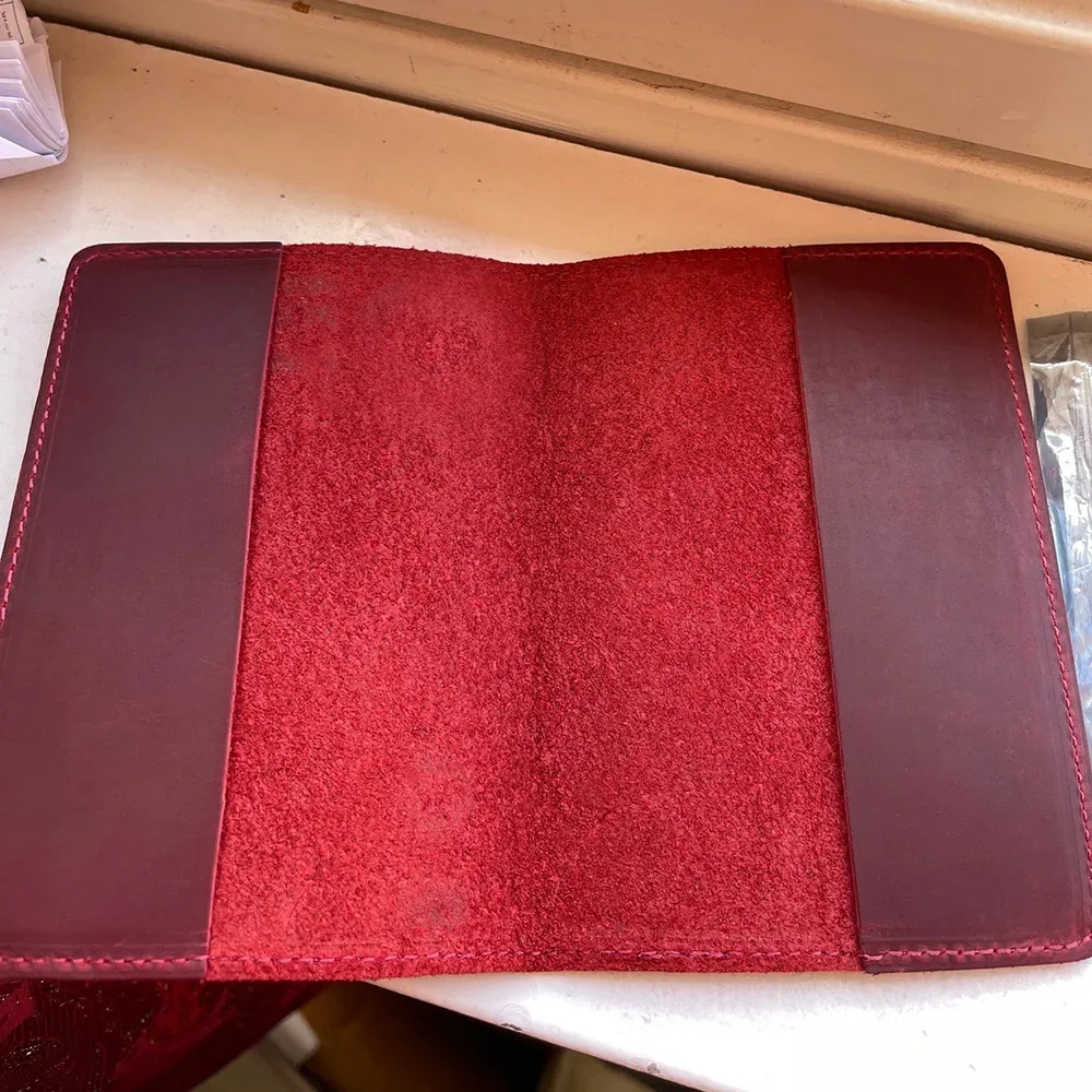 couverture de passeport unisexe en cuir véritable, porte-passeport portugais rétro vache, étui de protection, portefeuille de voyage