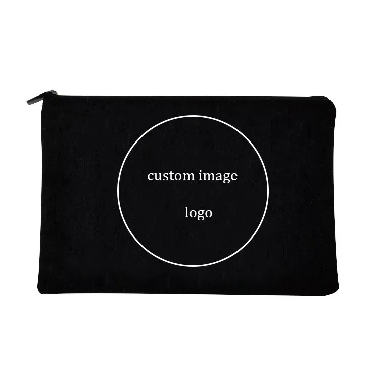trousse de maquillage personnalisée avec photo, sac de rangement pour femmes, trousse cosmétique à fermeture éclair pour filles, organisateur de maquillage, pochette à monnaie