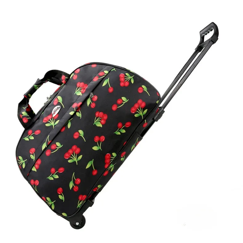 sac de voyage à roulettes pour hommes et femmes, valise à roulettes, étanche, affaires, bagages à roulettes, mode