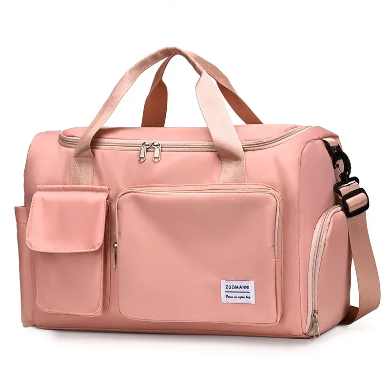 sac de voyage à main de grande capacité, sacs de sport de nuit avec compartiment à chaussures, sacs de sport et de fitness pour femmes, 2026