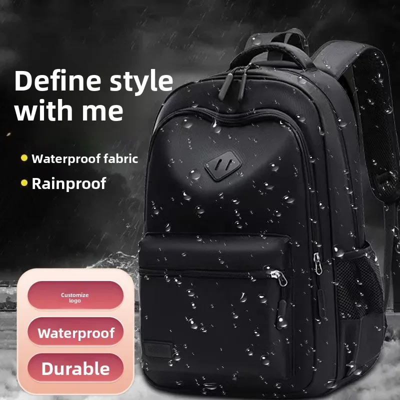 Sac à dos de voyage sportif décontracté grande capacité pour homme, en tissu Oxford, style urbain, ultra léger, pour ordinateur portable 16 pouces, équipement de plein air
