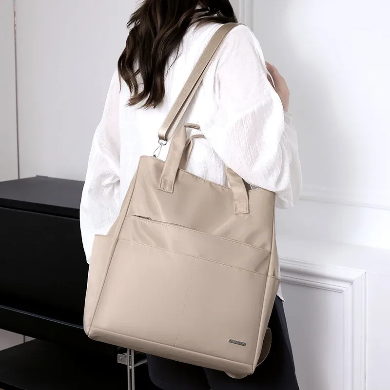 sac à dos de voyage multi-poches pour femmes, sac à dos d'école de grande capacité pour filles, sac à dos de jour en tissu de haute qualité