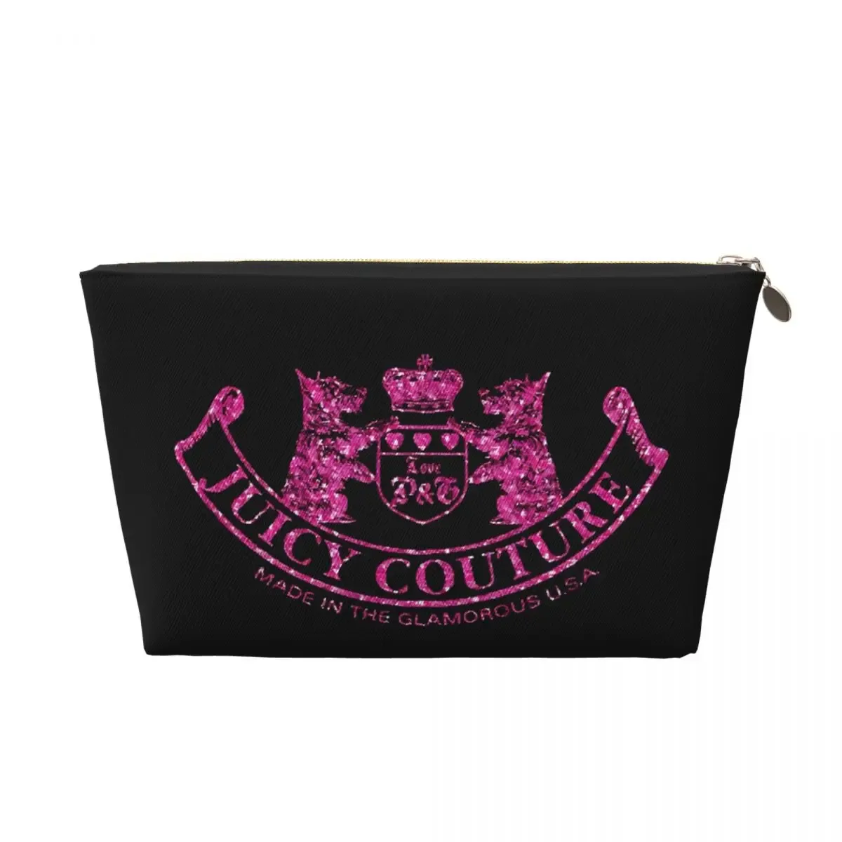 sac de toilette de voyage en cuir j-juicy-c-couture, sacs à maquillage tendance, organiseur de maquillage pour l'extérieur