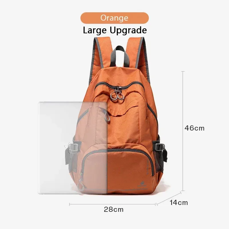 sac à dos pliable multifonctionnel léger et imperméable fouvor 2026 pour activités de plein air, voyages, randonnée et école 3037-06