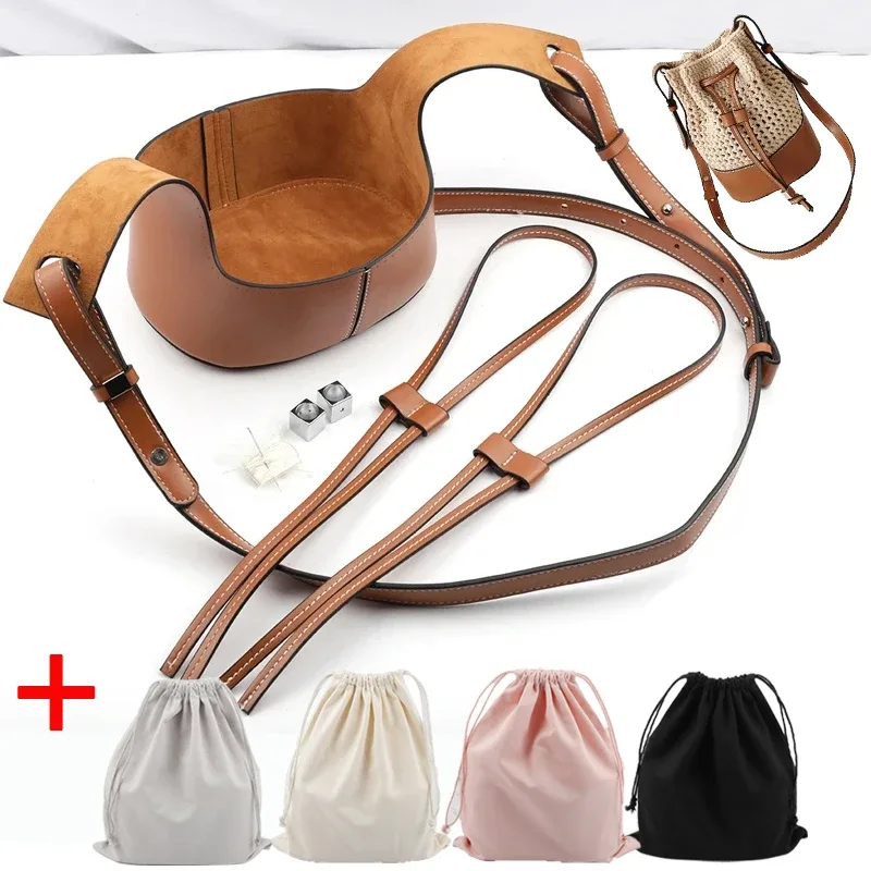 Sac à main en cuir tissé fait à la main, sangle initiée, proximité creuse, Wstring, ensemble de sacs, ceinture astronomique, sac à dos bricolage, E27