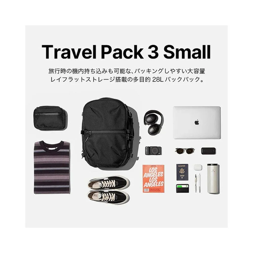 pack de voyage 3 petits sacs à dos multifonctionnels intelligents en nylon x-pac imperméable grande capacité