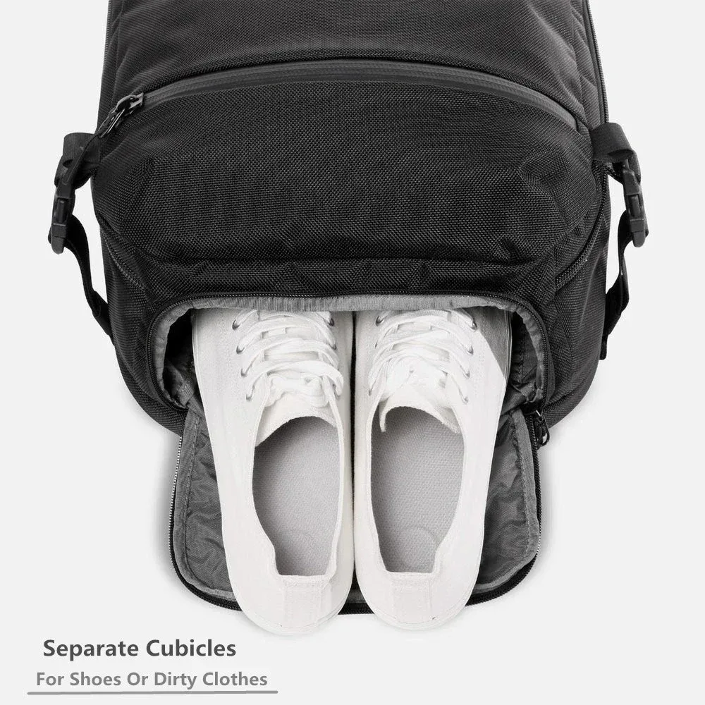 ozuko-sac à dos pour ordinateur portable 17 pouces pour homme, multifonction, étanche, chargement usb, grande capacité