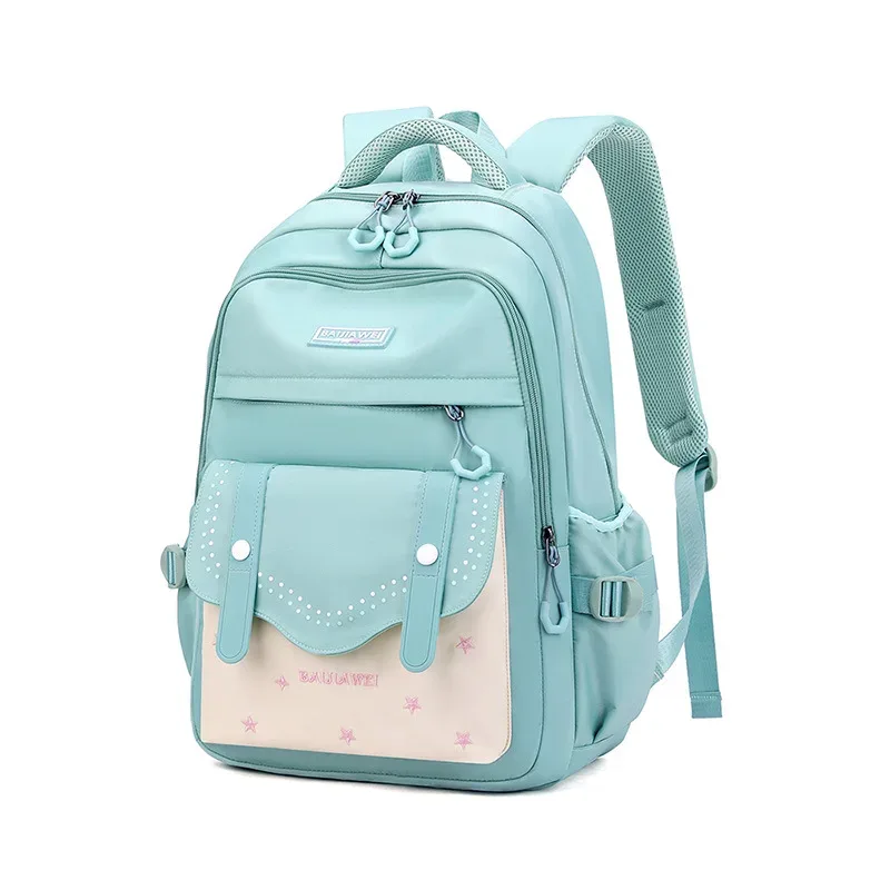 sac à dos quotidien de style coréen pour femmes, sac à dos de voyage en tissu nylon imperméable, sac d'école pour filles, sacs décontractés pour adolescents