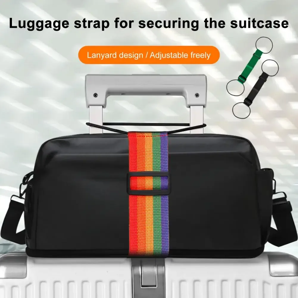 sangles de connexion réglables pour bagages, ceinture élastique de fixation pour valises, sangle de transport pour bagages, pour un empilage sécurisé en voyage