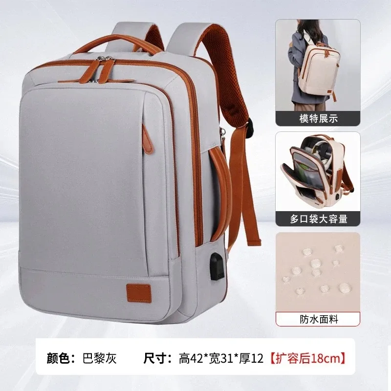 sac à dos étanche pour hommes et femmes, charge usb, sacs à dos pour ordinateur portable, bagage extérieur, sac de voyage, cartable pour adolescents