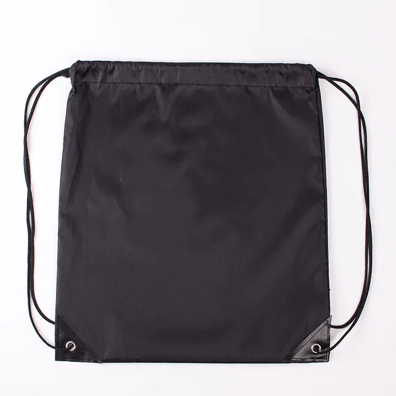 sac à dos portable en nylon avec cordon de serrage pour usage quotidien, voyage, plage, camping, sports de plein air, imperméable