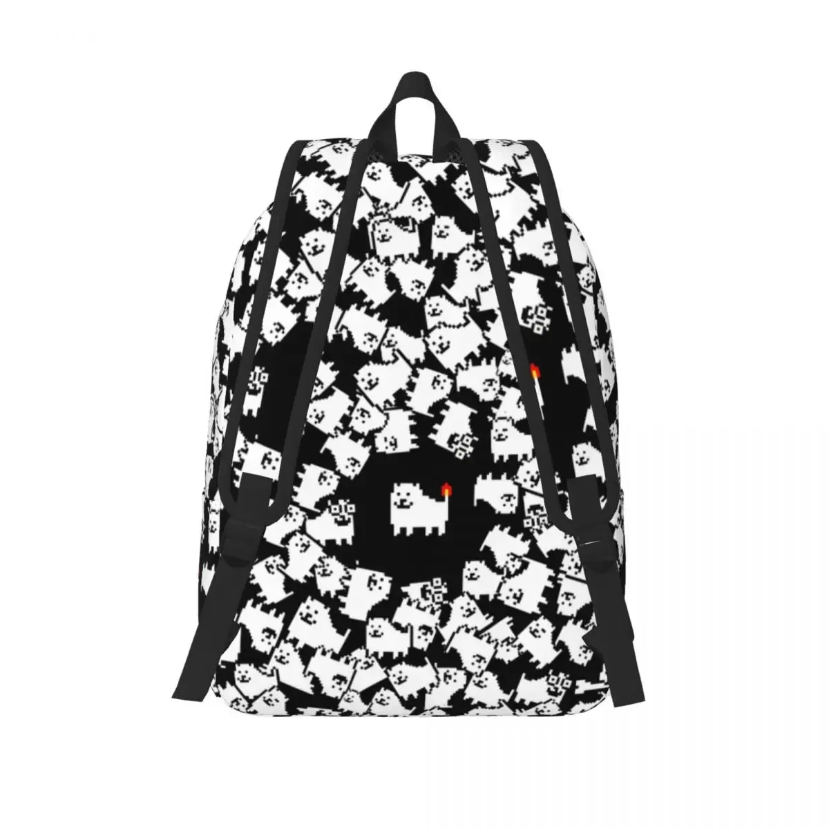 undertale sac à dos classique chien ennuyeux avec poche école randonnée voyage jeu vidéo sac à dos mignon hommes femmes collège sac à bandoulière