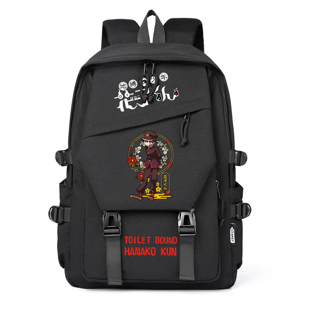 sacs à dos décontractés pour étudiants, sacs à livres pour filles, sacs à dos pour ordinateur portable, sacs à bandoulière, motif dessin animé anime toilet-bound hanako-kun