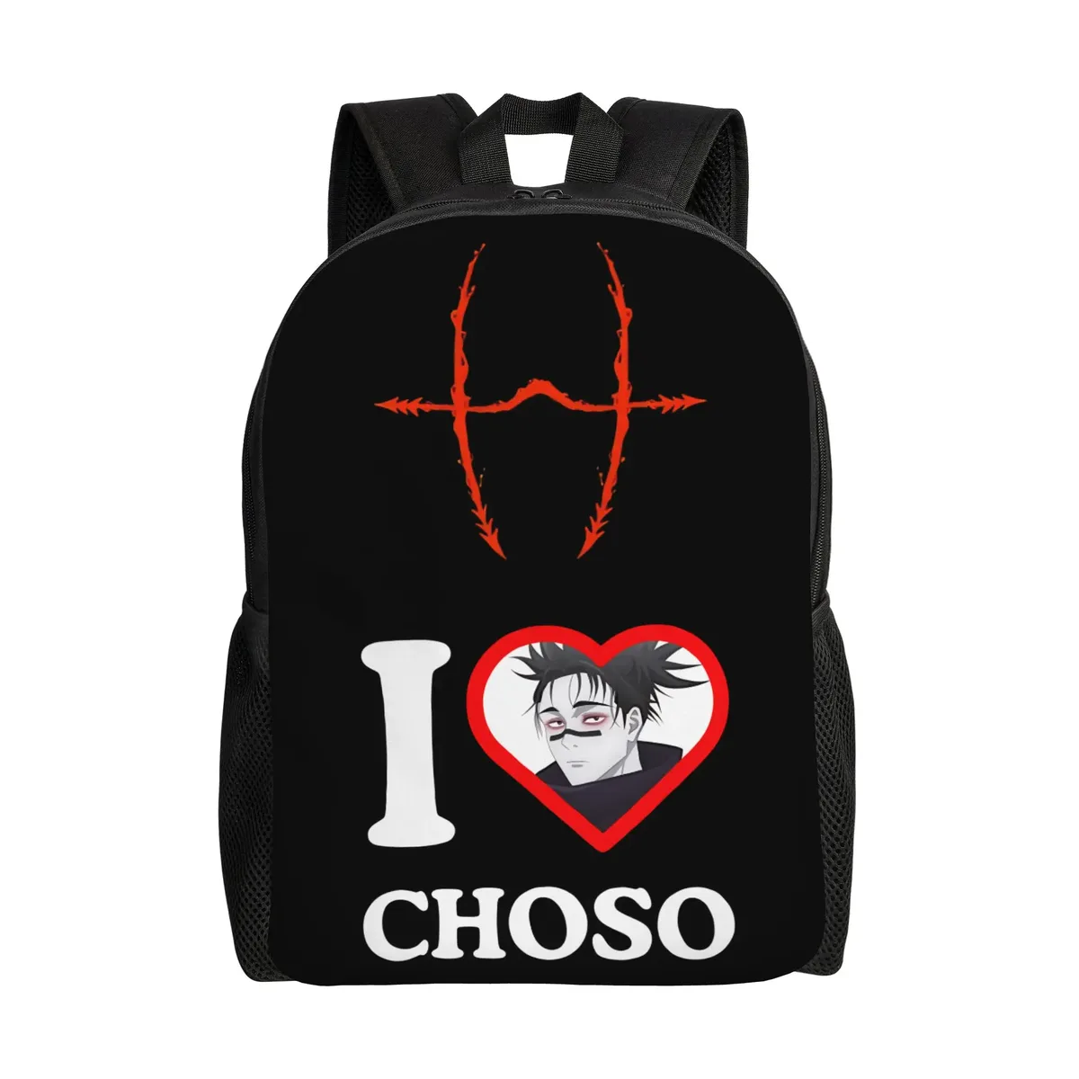 sac à dos choso pour hommes et femmes, sac à dos cool pour le lycée, le travail, le quotidien, sacs en toile kaisens anime pour l'université, durables