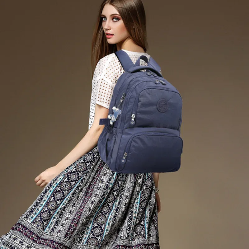 tegaote sac à dos de voyage pour hommes, sac à dos en nylon imperméable, mochila feminina, sacs d'école pour adolescents, garçons et enfants