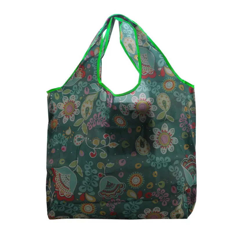 sacs de courses réutilisables pour femmes, sac fourre-tout pliable, sac d'épicerie écologique en tissu, sacs à main pliables pour fruits et légumes, grande capacité