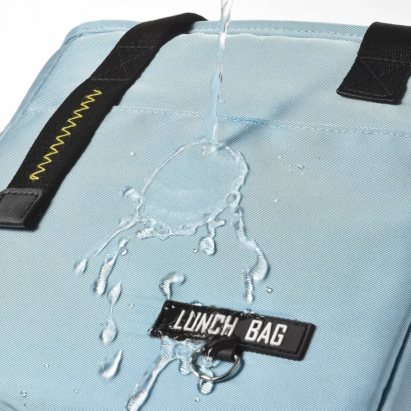 boîte à déjeuner bento isolée, sac thermique de grande capacité, sacs de rangement des aliments à fermeture éclair, conteneur pour femmes, sacs à main de pique-nique de voyage plus frais