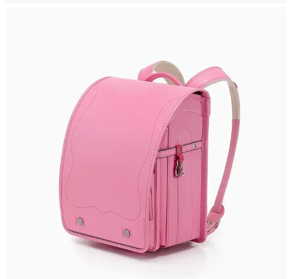 sac randoseru en cuir pu de style japonais pour enfants, sac à dos d'école primaire pour garçons et filles, sac à dos avec soutien de la colonne vertébrale