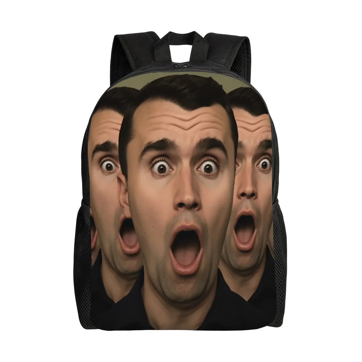 sac à dos charlie kirk angelic advocate kawaii, sacs à dos légers pour garçons, sacs de sport pour lycée, sac à dos design