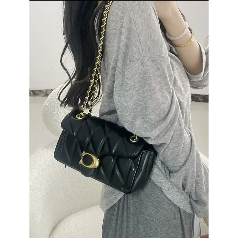 sac à chaîne à motif diamant de haute qualité 2026kou jia, sac bandoulière, petit sac carré, sac printemps-été